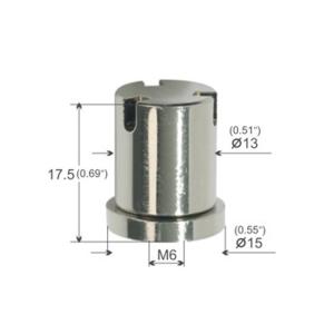 Wholesale Ceiling Connector Three Branch Outlet Hardware Nickel Plated YW86271 from china suppliers