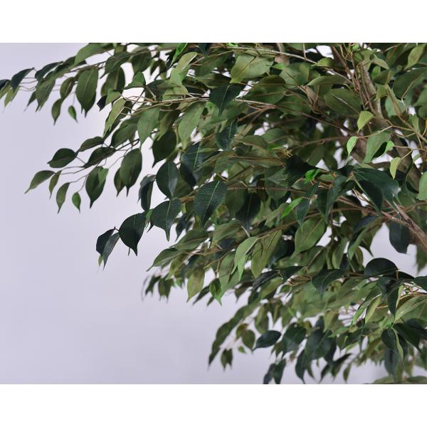 Indoor/Outdoor Faux Silk Plant 2.8m 9.3ft Ficus Artificial Tree​ For Home, Office, Living Room, And Garden Decor