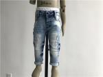 Custom Kids Denim Jeans / Stretch Denim Skinny Jeans For Boys TW 77327 TW 77328
