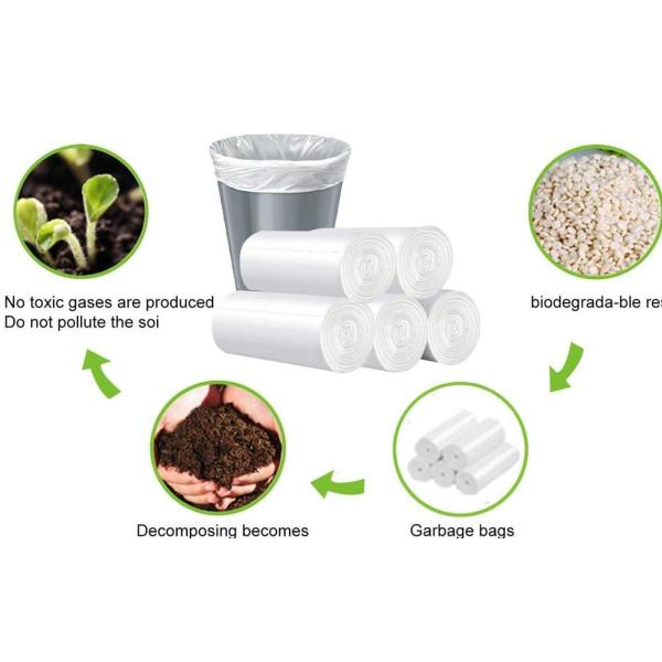 Compost bags, Embossed Food Waste Caddy Liner Compostable Garbage Bags, Biodegradable Compost Food Grade Plastic Bags