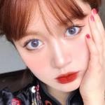 14mm Butterfly Color Prescribed Contact Lenses For Light Eyes