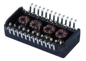 Wholesale 8mA 1500Vrms 1000BASE-T Magnetic Transformers HST-24015SR from china suppliers