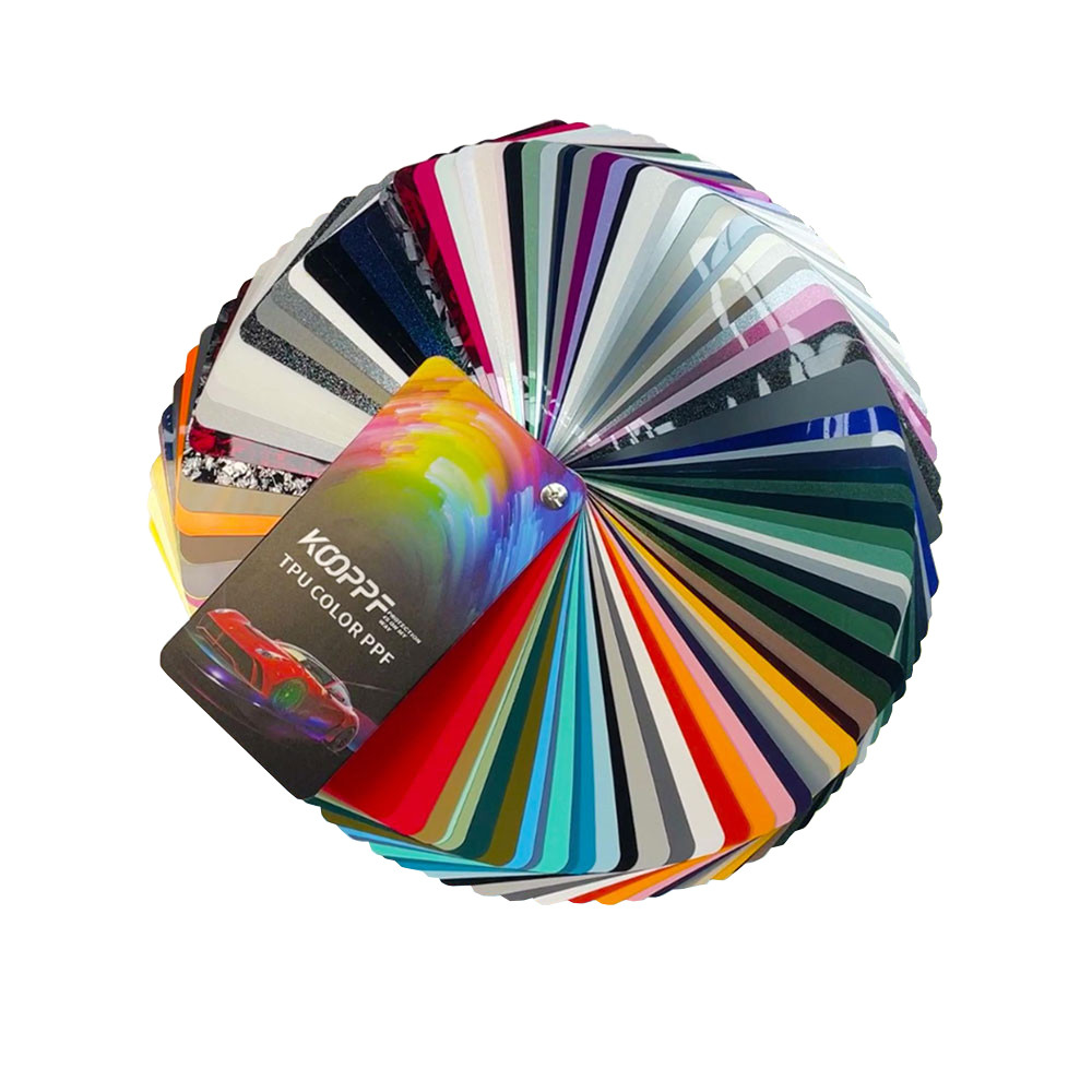 Green Color TPU PPF Car Color Changing Film Paint Wrap For Car Body Wrap