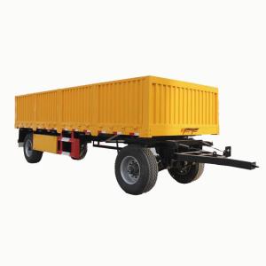 Wholesale CIMC 1/ 2 Axle High Tense Steel 6.5-9.5m Length Load Capacity 20-30 Tons Flatbed With Moving Turn Full Truck from china suppliers
