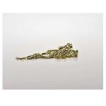 Decorative Coffin Accessories Lid Corner Gold Color Surface Fast Delivery