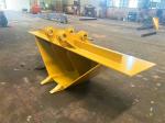Quick Delivery V Ditching Bucket For Excavator , Durable Trapezoidal V Ditch