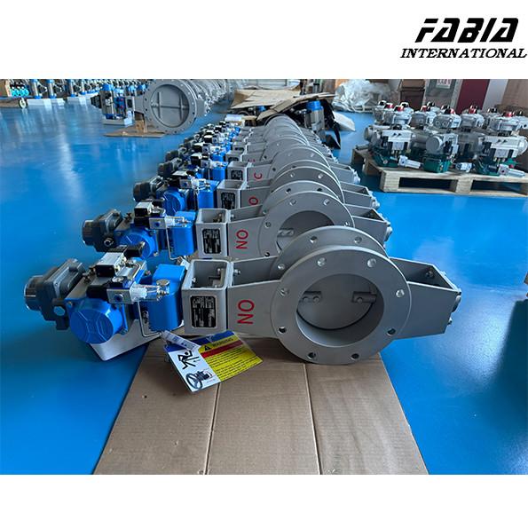 12 Inch Pneumatic ICER High Temperature Valve Tight Sealing For Power Station