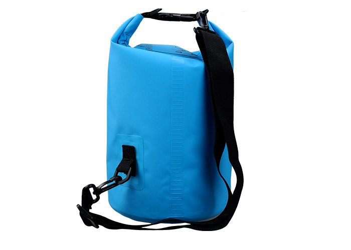 Blue Pvc 5l Dry Pack Bag , Hammock Tent Camping Dry Sack Bag Roll Top Closure