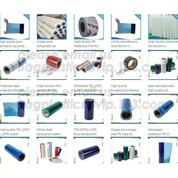 Soft PE Protective Film for Stainless Steel Panel Packaging,Self Adhesive Protective Film for Plastic Profile bagplastic