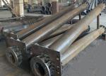 11m Height Hot Dip Galvanized Steel Pole Frame Q235 For Transformer Substation