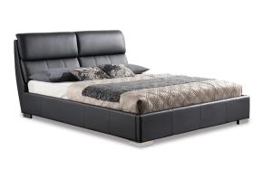 Wholesale contemporaty pu leather bed with lumber support 1003 from china suppliers