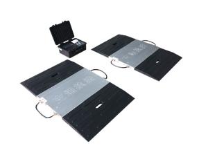 Wholesale LCD Electronic Truck Axle Scale , 50T Vehicle Axle Weighing Scales from china suppliers