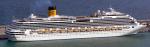 Scale 1:900 Outdoor Decoration Costa Concordia Model , Cruise Ship Business