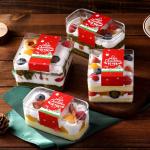 Square Tiramisu Cake Storage Container Pastry Mousse Dessert Sweet Packaging Box