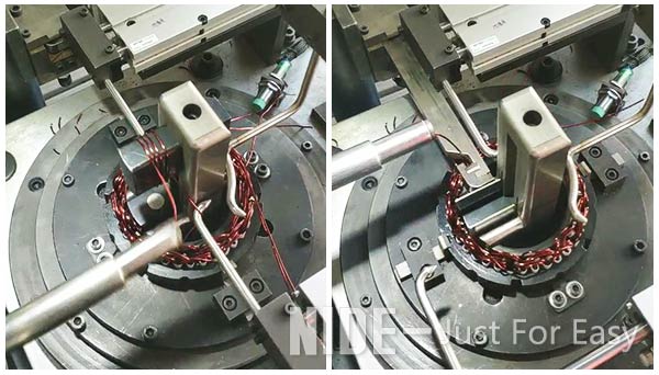 automobile alternator winding machine stator coil winding and insertion machine