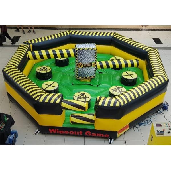 Inflatable Obstacle Courses Toxic Meltdown Total Wipeout Sports Games