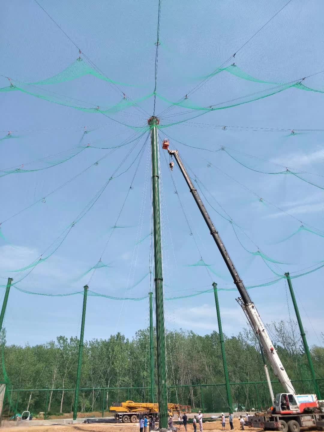 20mm x 20mm diamond mesh Bird Cage Bird Net Polyethylene UV treated