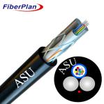 Outdoor Aerial Single Sheath Mini ADSS ASU Fiber Optic Cable For 50-150m Span