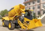 Output 3m3 Self Loading Mixer HK3.0 Front Steering Chinese Brand For Sale