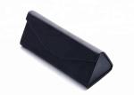 Carbon Fiber Leather Eyeglass Case , Leather Sunglass Case Customized Color