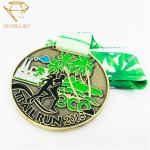 Casting Color Enameled Athletic OEM ODM Running Race Medals