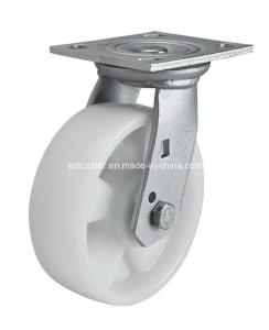 Wholesale 6mm Thickness Plate Swivel PA Caster for Heavy Duty 420kg Load and 6&quot; Wheel 7016-26 from china suppliers