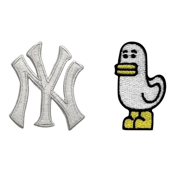 Custom 3D Brand Logo Embroidery Patch Woven Patch With Iron On Backing