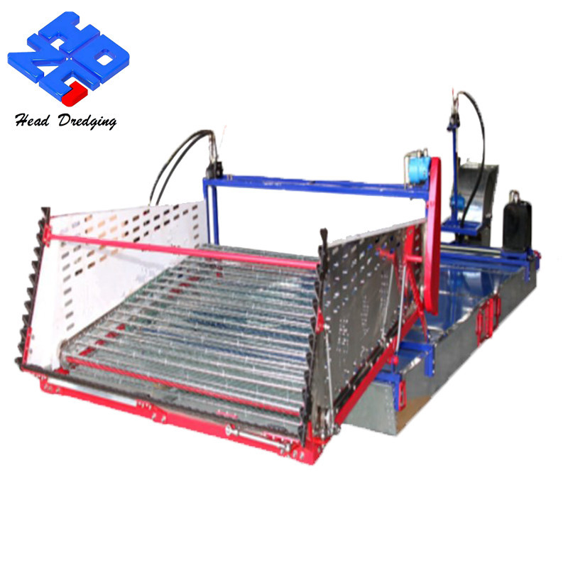 Lakes Cleaning Gasoline Engine Aquatic Weed Harvesting Boat 300-600mm Depth