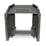 Anti-Static 8 Inch 25 Slot Metal Wafer Cassette Vertical Aluminum Material