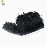 DHL Shipping Turkey Chandelle Feather Fringe Trimming with Satin Ribbon Tape