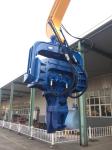 Yellow CAT 320 Hydraulic Pile Driving Machine Excavator Mounted