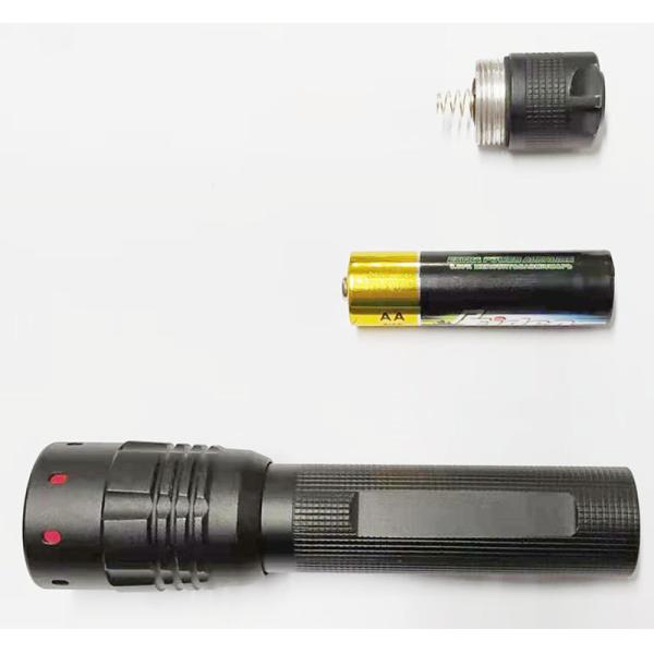 Aluminum Body 230 Lumens Mini Zoomable Led Flashlight AA Battery Powered