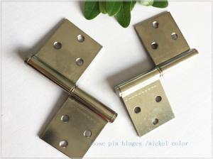 Wholesale Bright Color 3&quot; Brass Lift Off Hinges Zinc Plated Metal Material 1.0mm Thickness from china suppliers