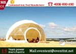 3-30m diameter large super dome tents, clear transparent dome tent for camping