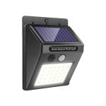 Aluminum Alloy Solar Wall Wash Light , PIR Motion Sensor Wall Lamp Easy Install