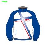 Side Pockets Softshell Running Jacket , Sublimation 3XL Double Layer Jacket Men