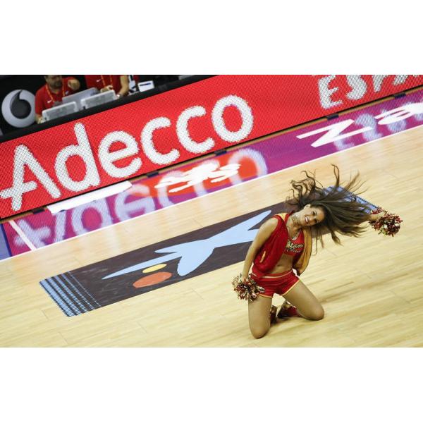 Lightweight P10 Full Color Sport Perimeter LED Display Low Power Consumption