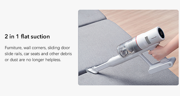 Trouver Solo10 Hand Vacuum Cleaner 18kpa Cordless Rechargeable 48 Minutes Running Time Trouver Solo Vacuum Cleaner