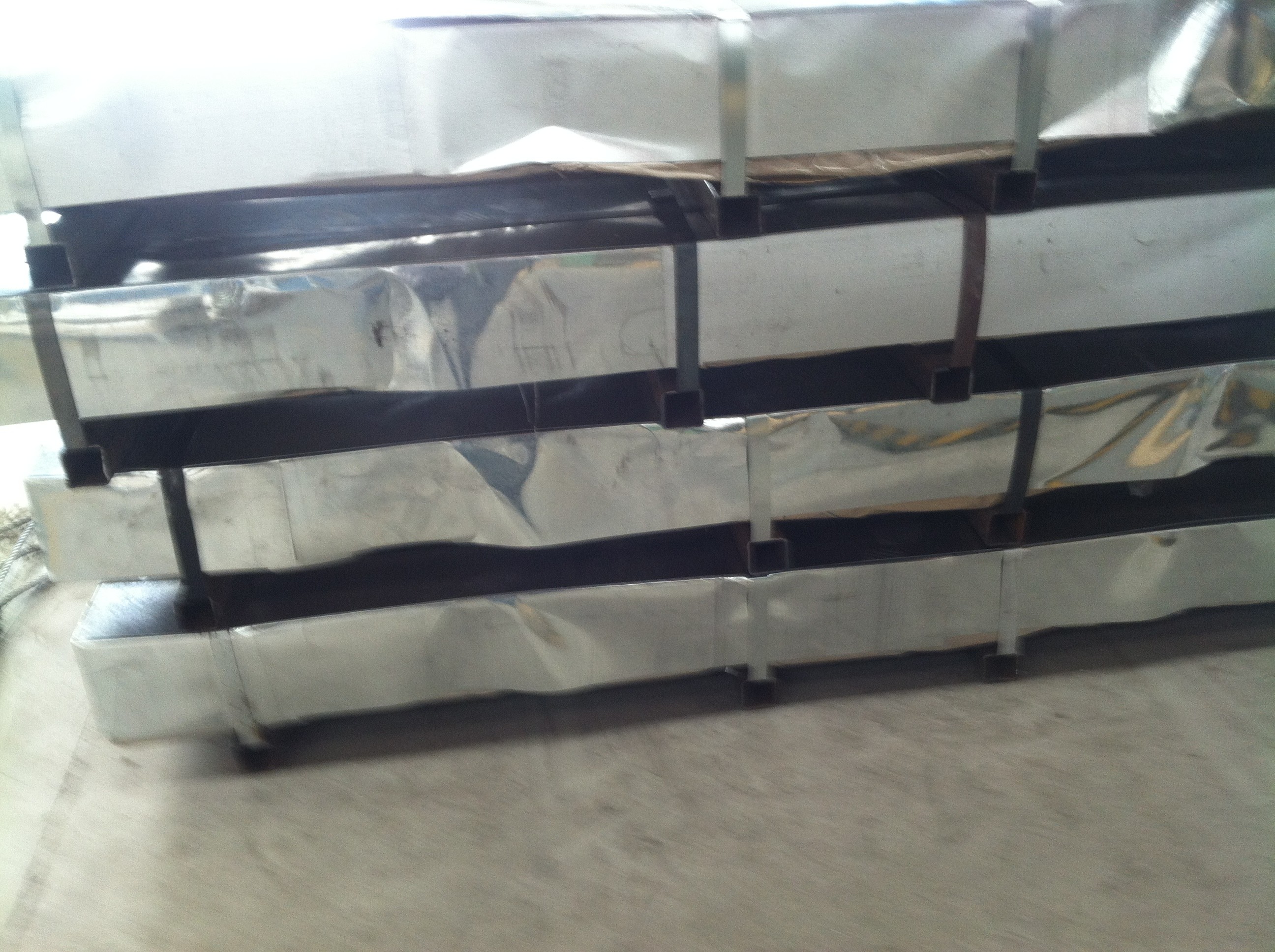 Constructions Roof PPGI Galvanized Steel Sheets Zinc Coating 275 GSM