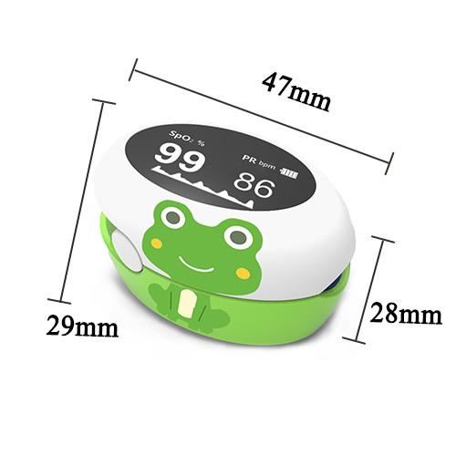 Rechargeable Lithium Batteries Pediatric Pulse Oximeter 35%-100% SPO2 Measuremen