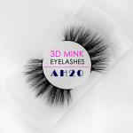 Siberian 3D Real Mink Eyelashes 100% Handmade Craft With OEM / ODM Services