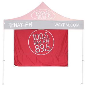 Commercial Trade Show Canopy Tent 10x10  600D Oxford Fabric With Back Walls