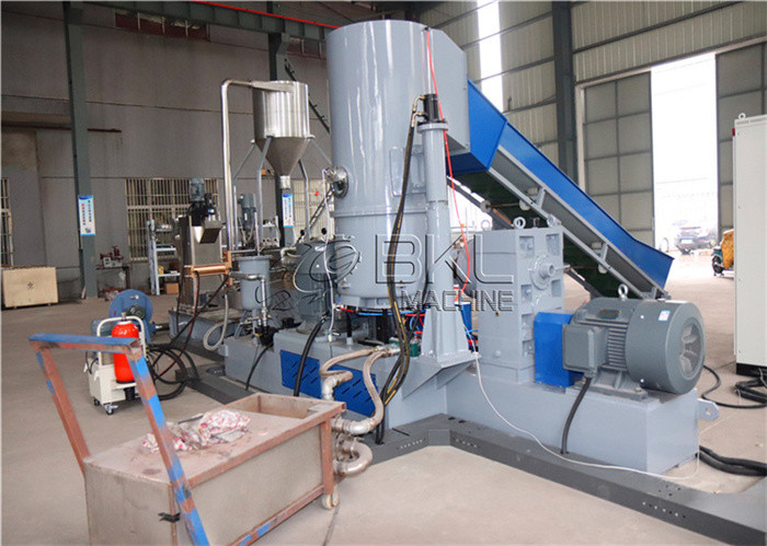 250kg H Plastic Granulating Line Ldpe Film Recycling Machine