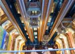 10 Persons Panoramic Elevator 800KG Round Glass Elevator Residential