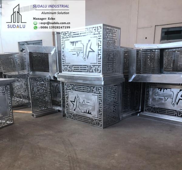 SUDALU Aluminum Air Conditioner Protection Cover made with 3003, 1100 Serie