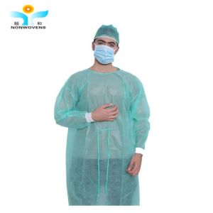 Wholesale Non Sterilization Polypropylene Isolation Gown surgical Velcro Cuffs Elastic from china suppliers