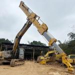 Telescopic Boom Excavator BS900E Material Large Pulley Large Bearings