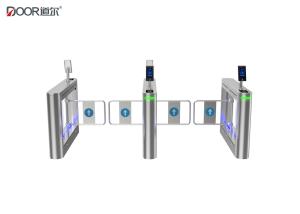 Wholesale Swing Arm Controlled Access Gates , Half Height Turnstile With Facial Recognition from china suppliers