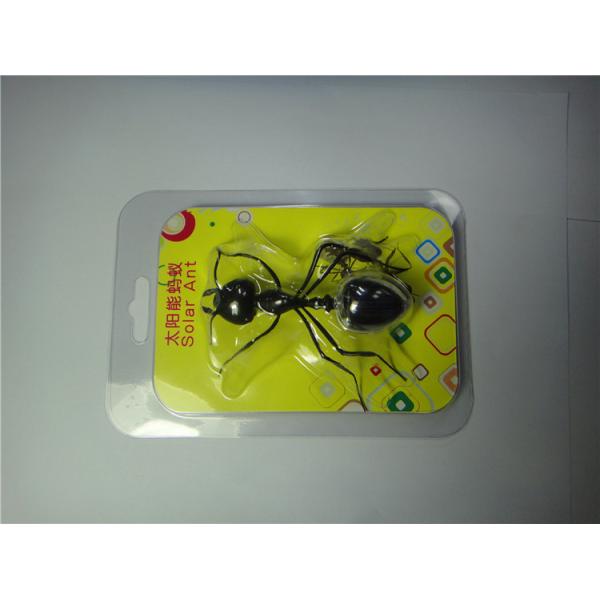 Black Solar Powered Ant Simulation Early Education Solar Insect Toy