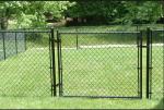 Hot Dipped Galvanized Security Chain Link Fence Pvc Coated Easy Installation